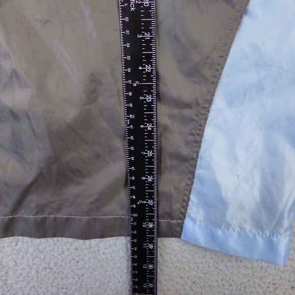 Disney Parks Jacket Womens XS/Small Blue Gray Windbreaker Foldable Lightweight - Picture 7 of 11